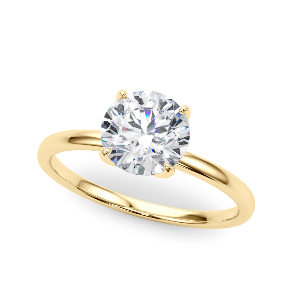 yellow gold | shape: round