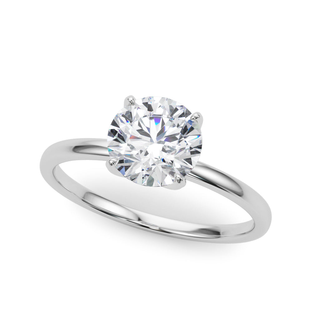 white gold, platinum | shape: round