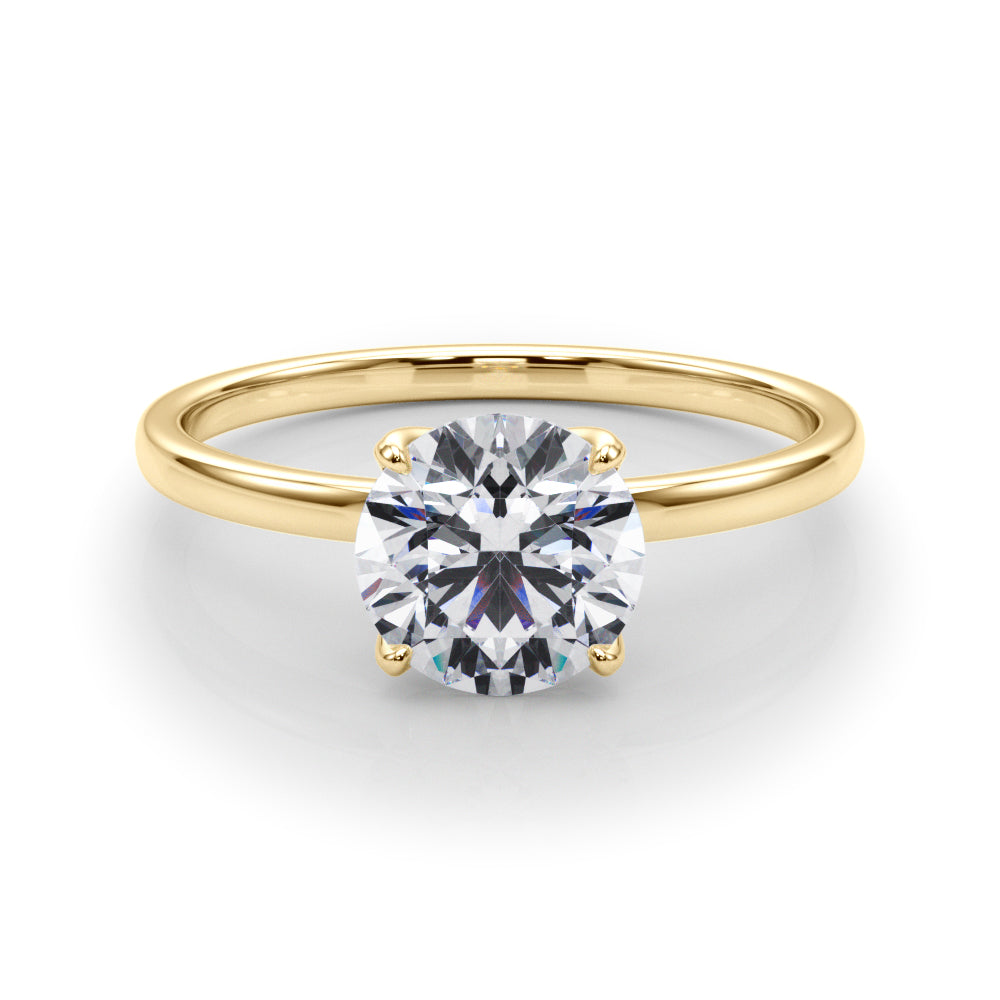 yellow gold | shape: round