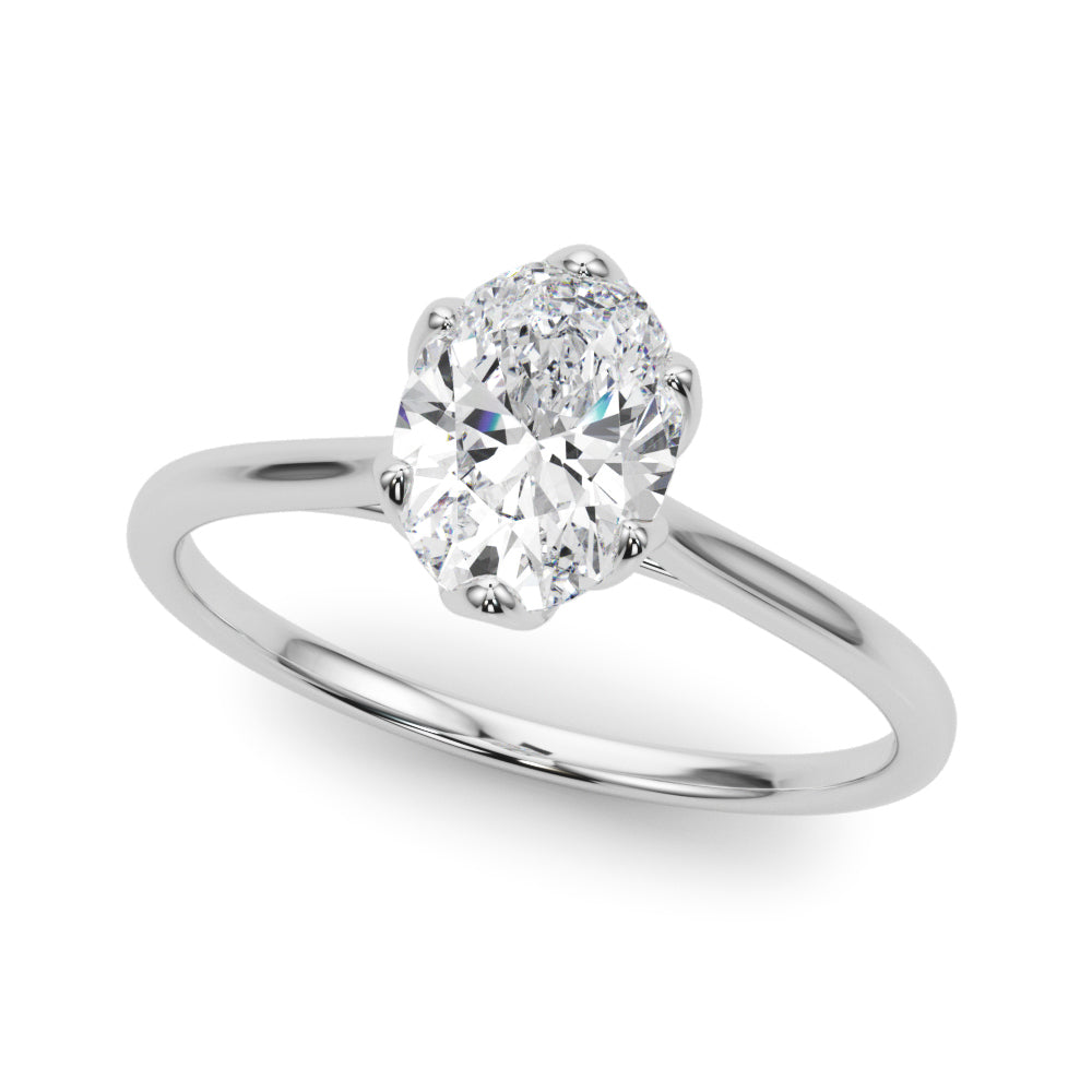 white gold, platinum | shape: oval