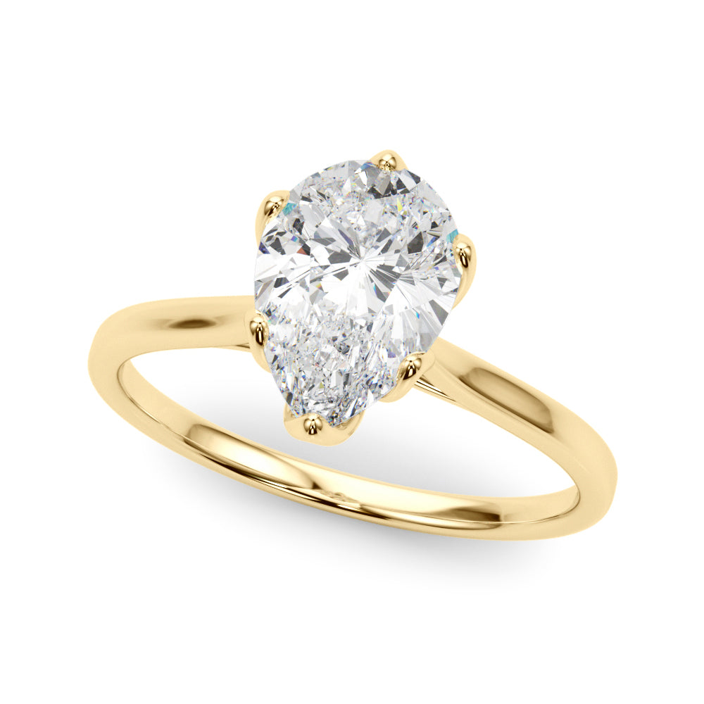 yellow gold | shape: pear