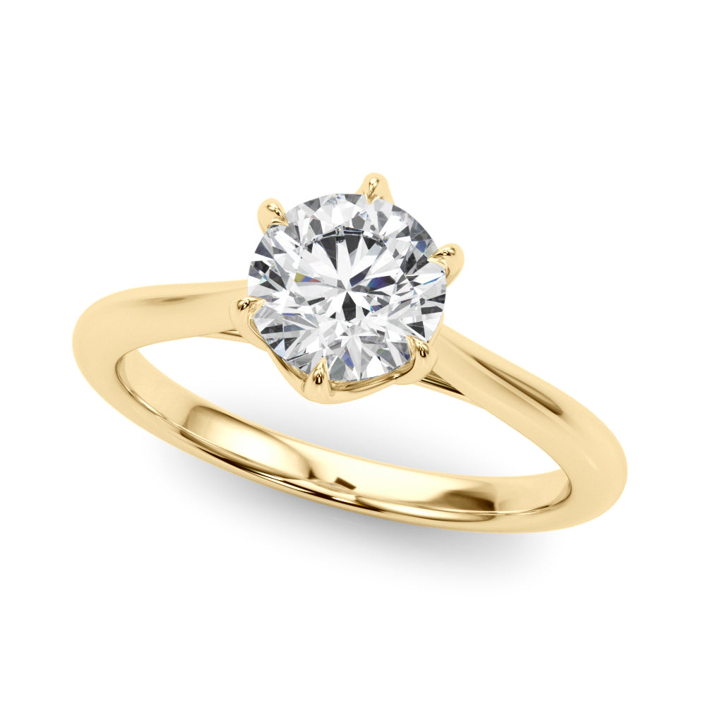 yellow gold | shape: round