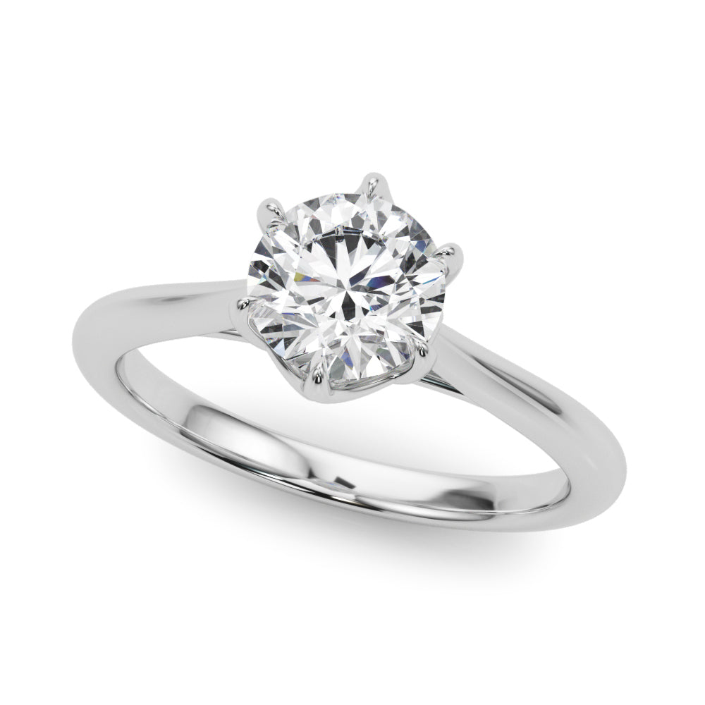 white gold, platinum | shape: round