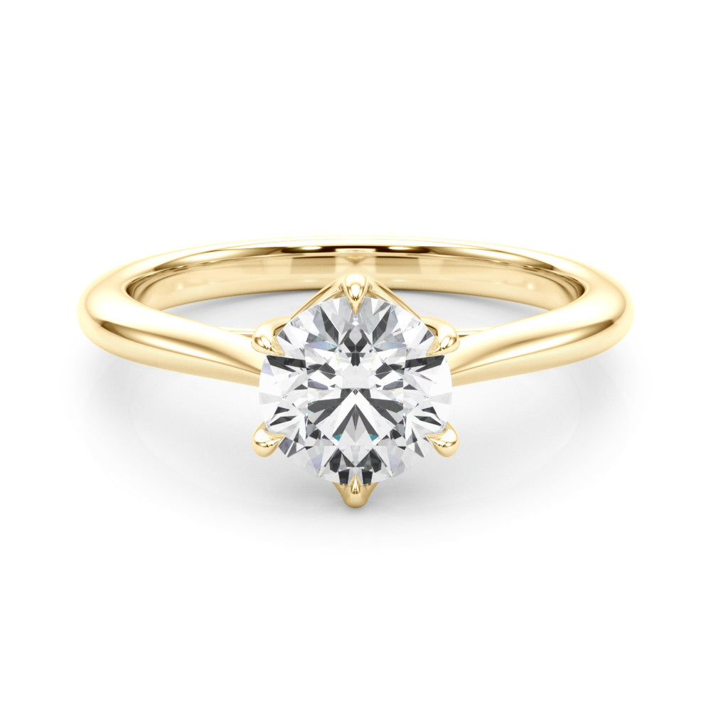 yellow gold | shape: round
