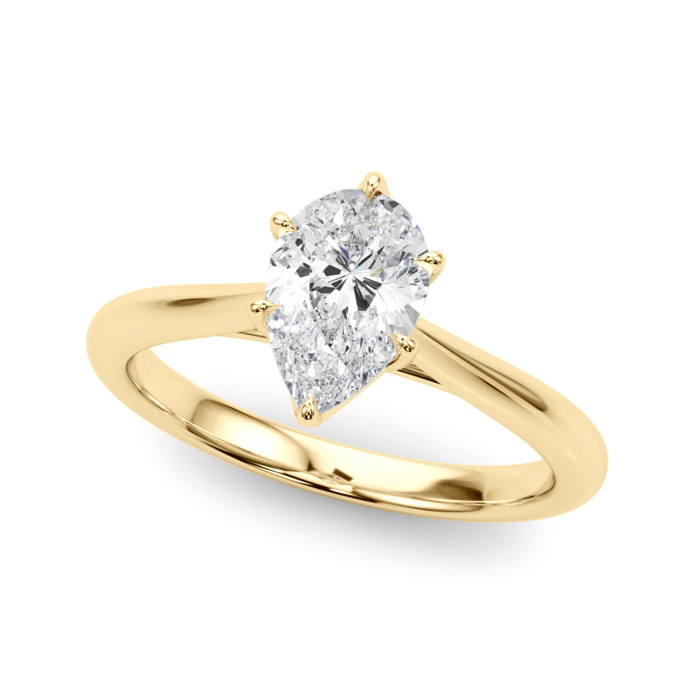 yellow gold | shape: pear