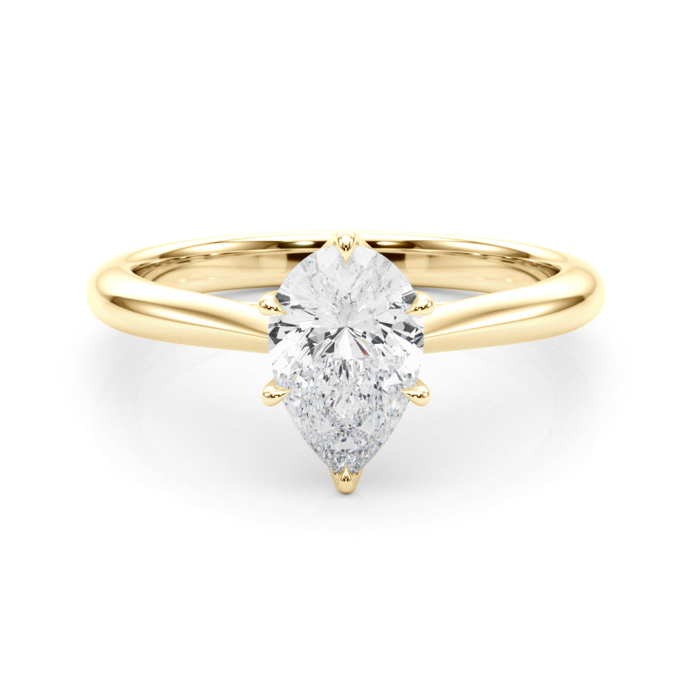 yellow gold | shape: pear