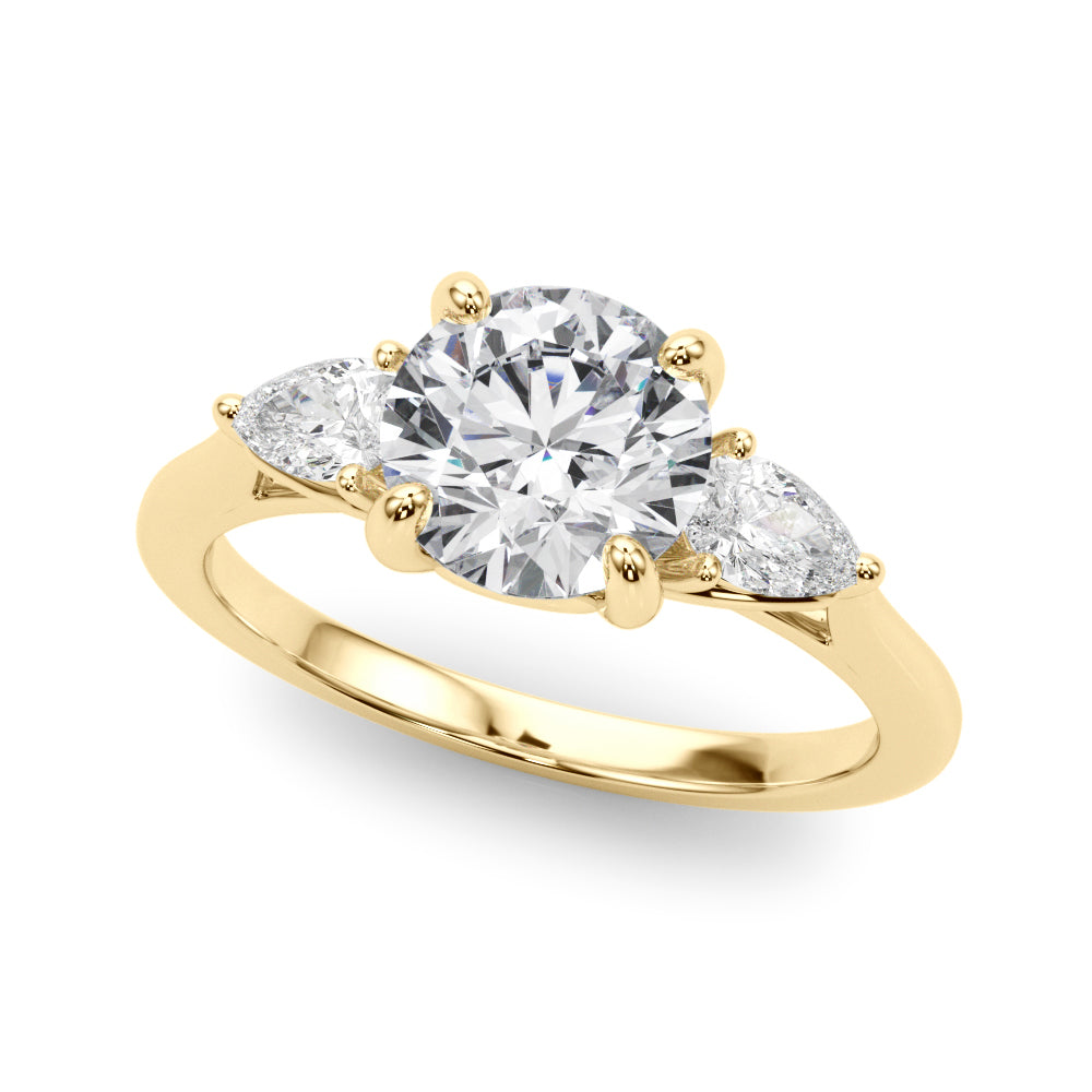 yellow gold | shape: round