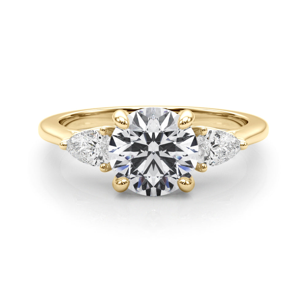 yellow gold | shape: round