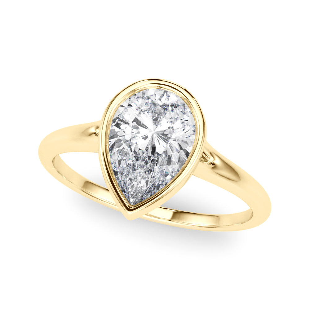 yellow gold | shape: pear
