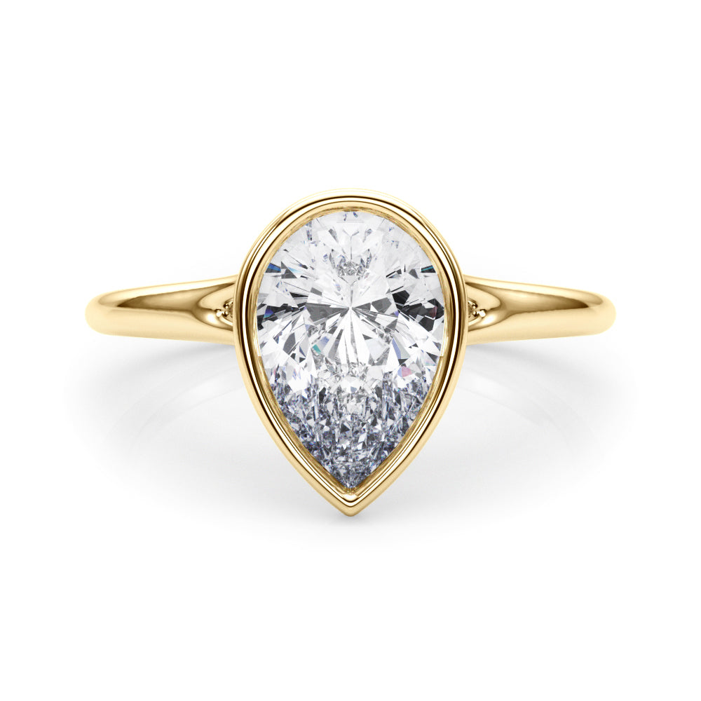 yellow gold | shape: pear