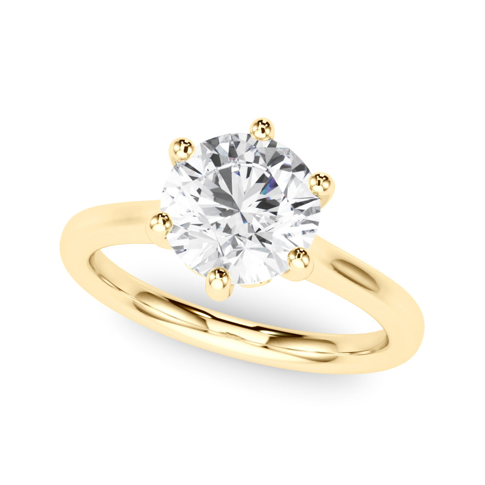 yellow gold | shape: round