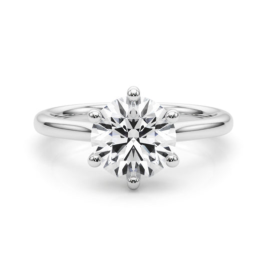 white gold, platinum | shape: round