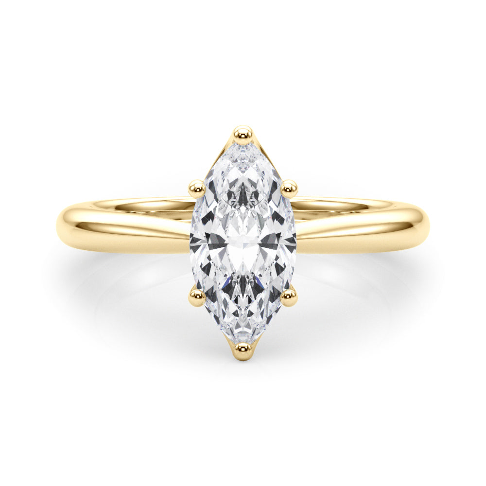 yellow gold | shape: marquise
