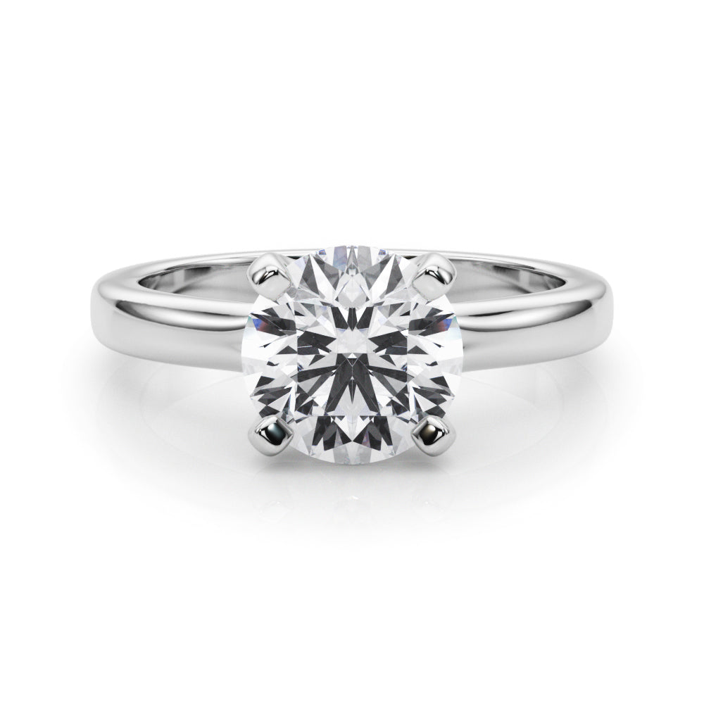 white gold, platinum | shape: round