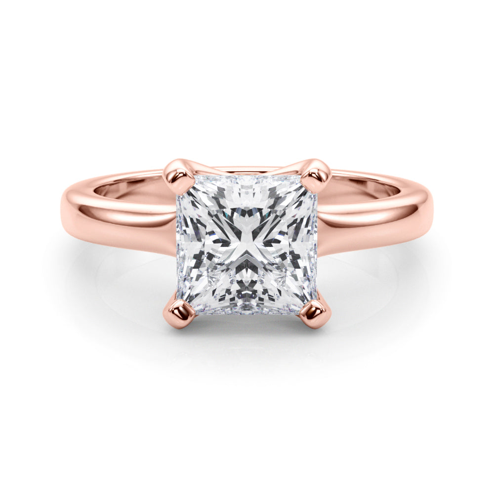 rose gold | shape: princess