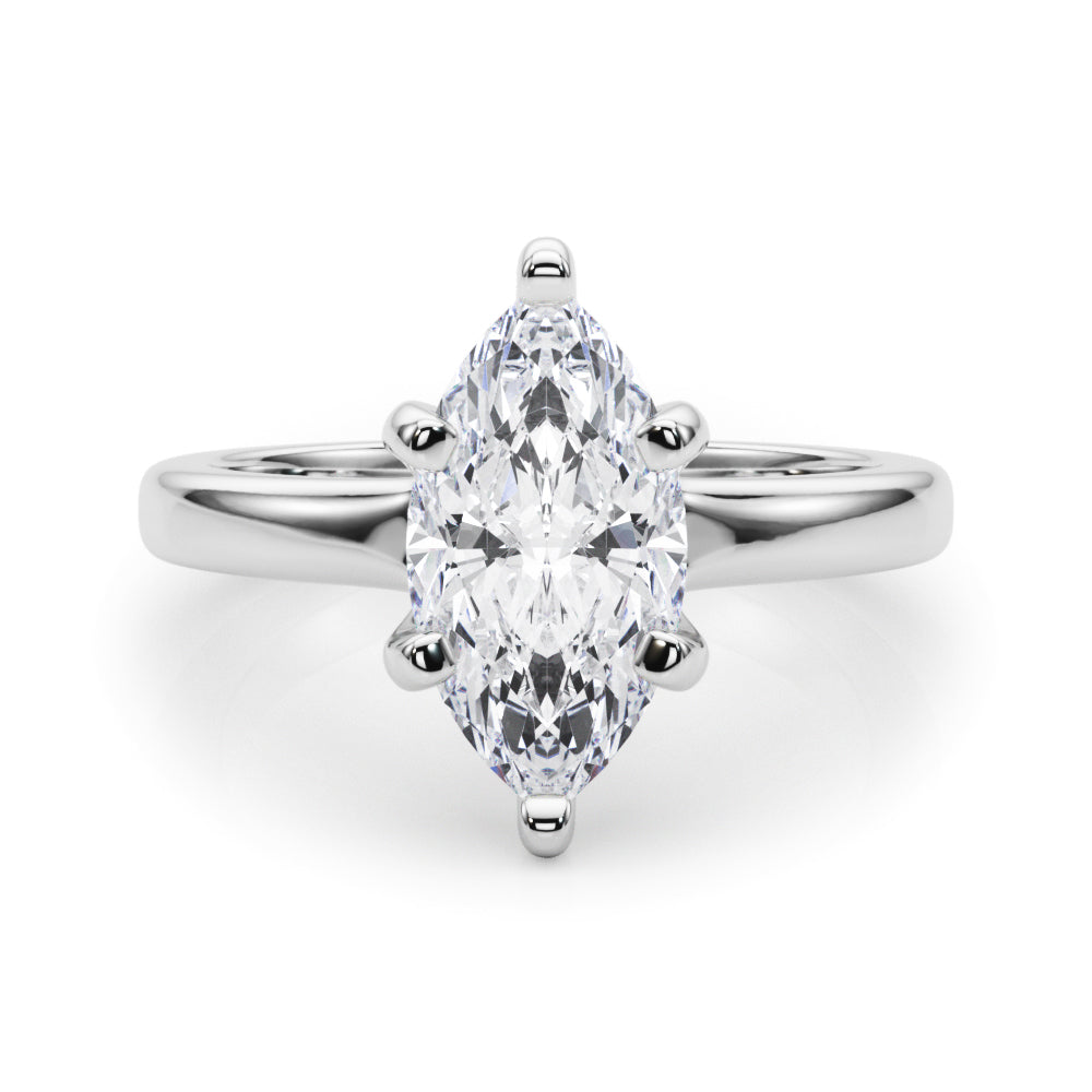 white gold, platinum | shape: pear