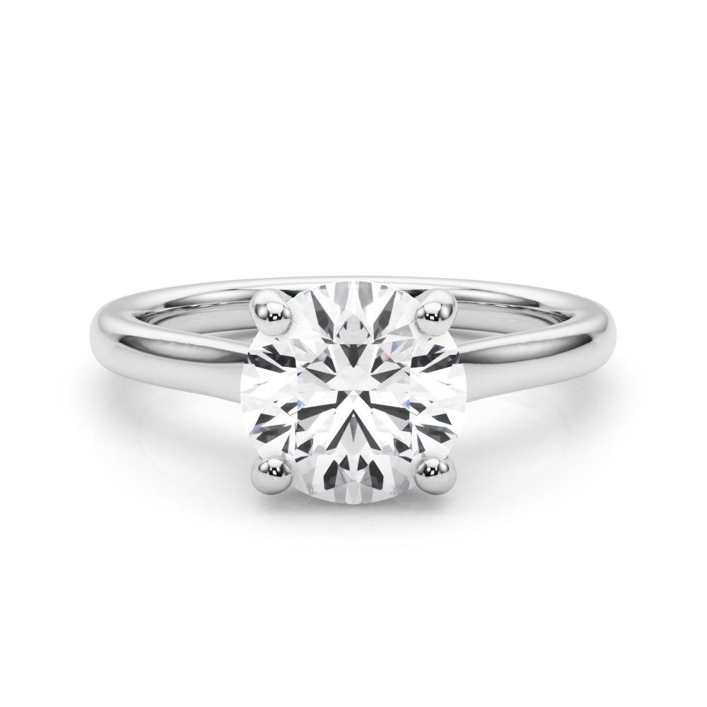 white gold, platinum | shape: round