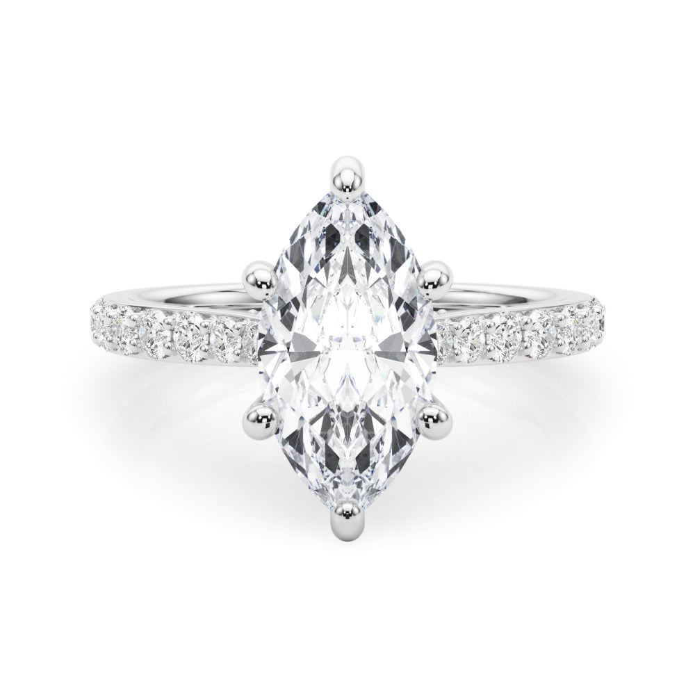 white gold, platinum