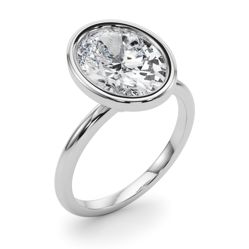 white gold, platinum | shape: oval