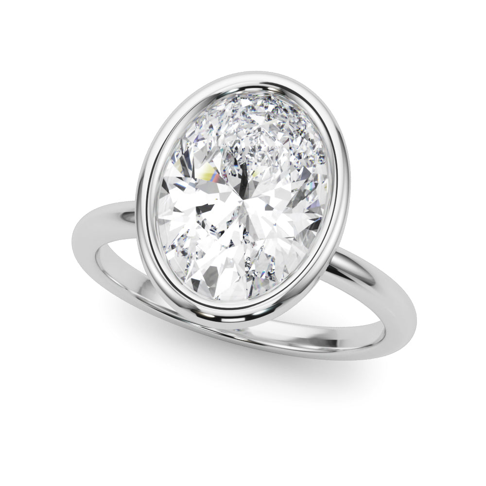 white gold, platinum | shape: oval