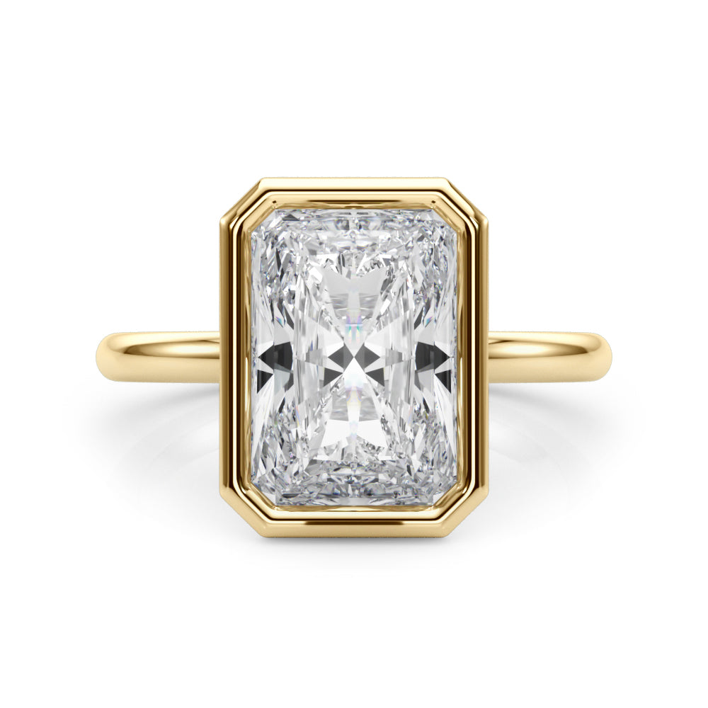 yellow gold | shape: radiant