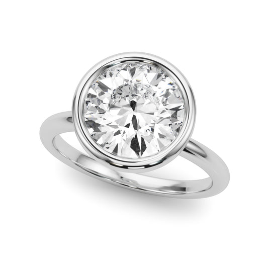 white gold, platinum | shape: round