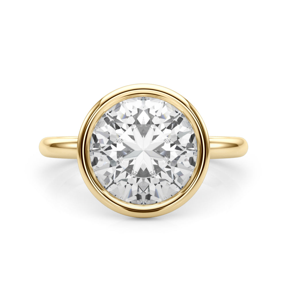 yellow gold | shape: round