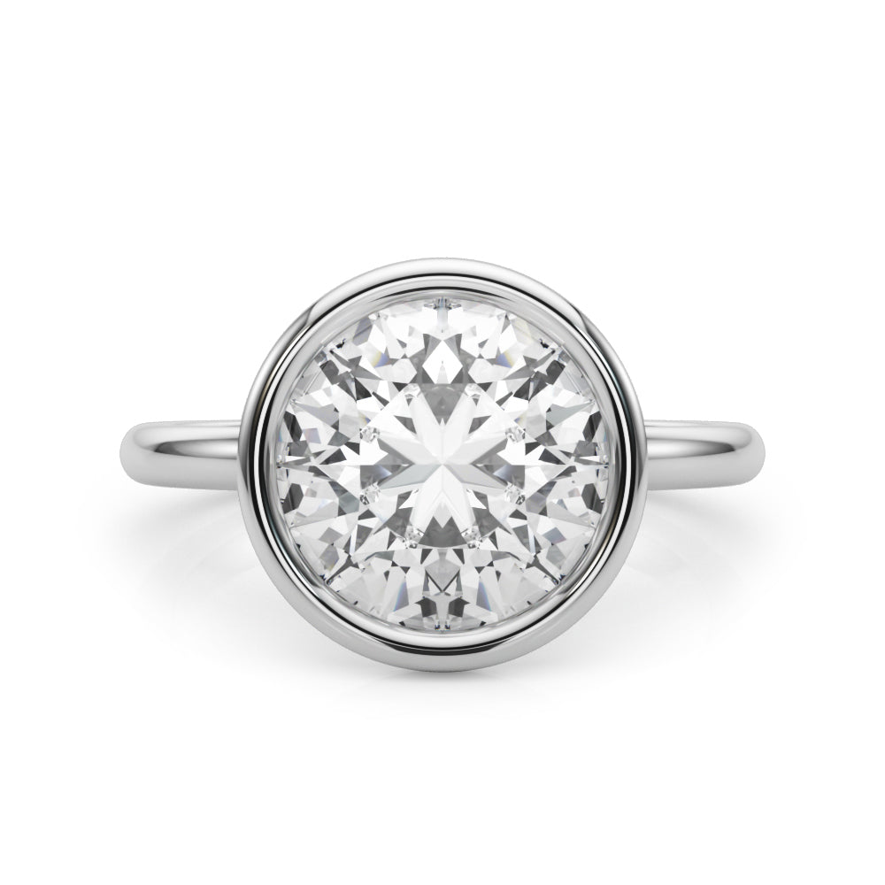 white gold, platinum | shape: round