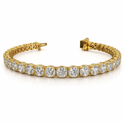Four Prong Classic Diamond Tennis Bracelet