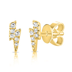 Trendy Diamond Zodiac Studs