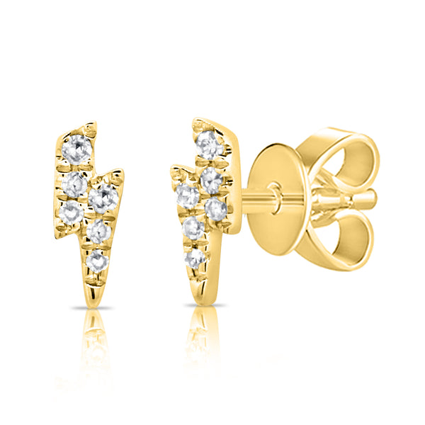 Trendy Diamond Zodiac Studs