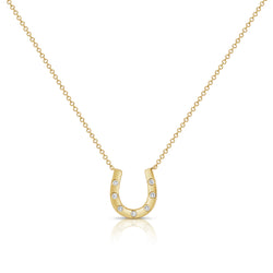 Diamond HORSESHOE FASHION NECKLACE