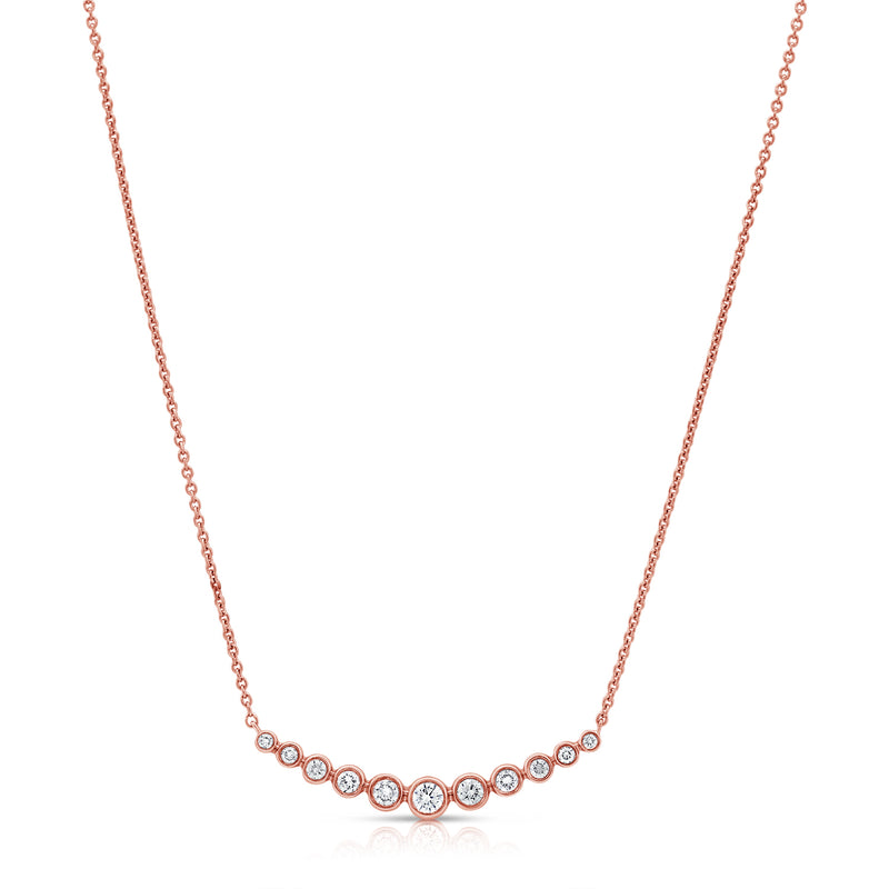 OKGs Collection Bezel Diamond Necklace