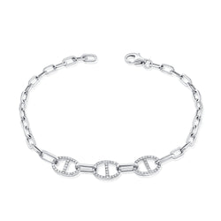 OKGs Collection Diamond Link Bracelet