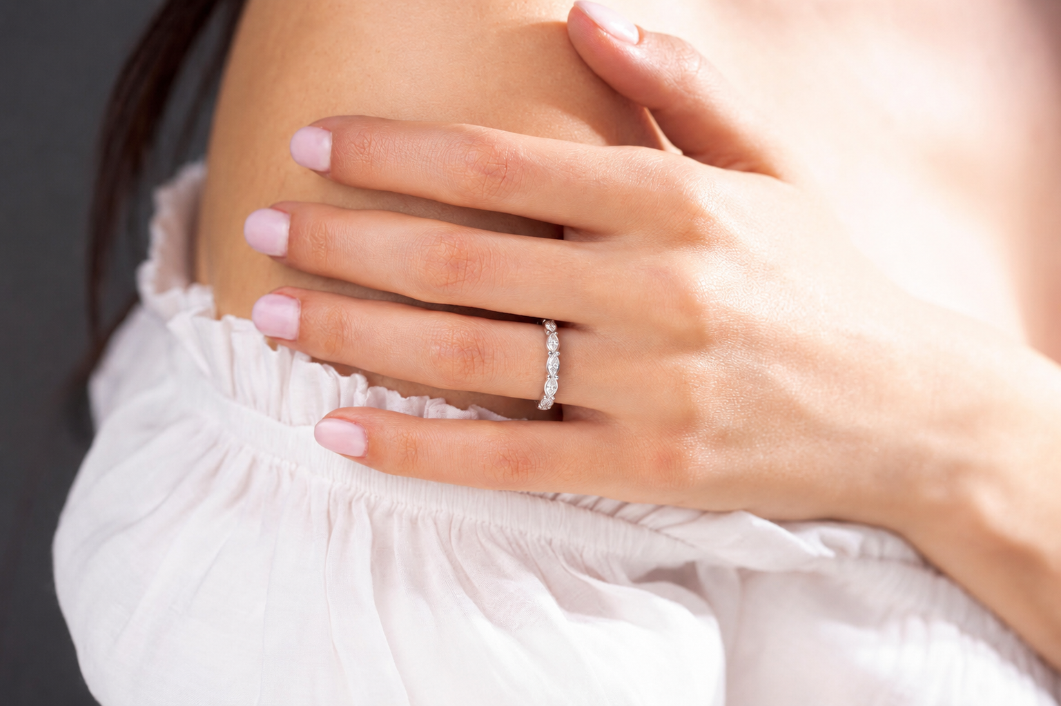 Marquise Сut Diamond Eternity Band