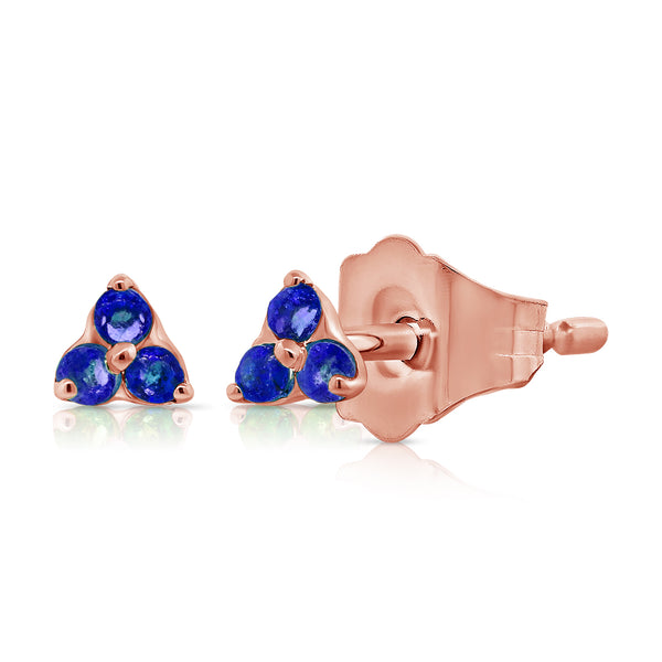 SPRING SPECIAL Sapphire Studs in 14K Gold