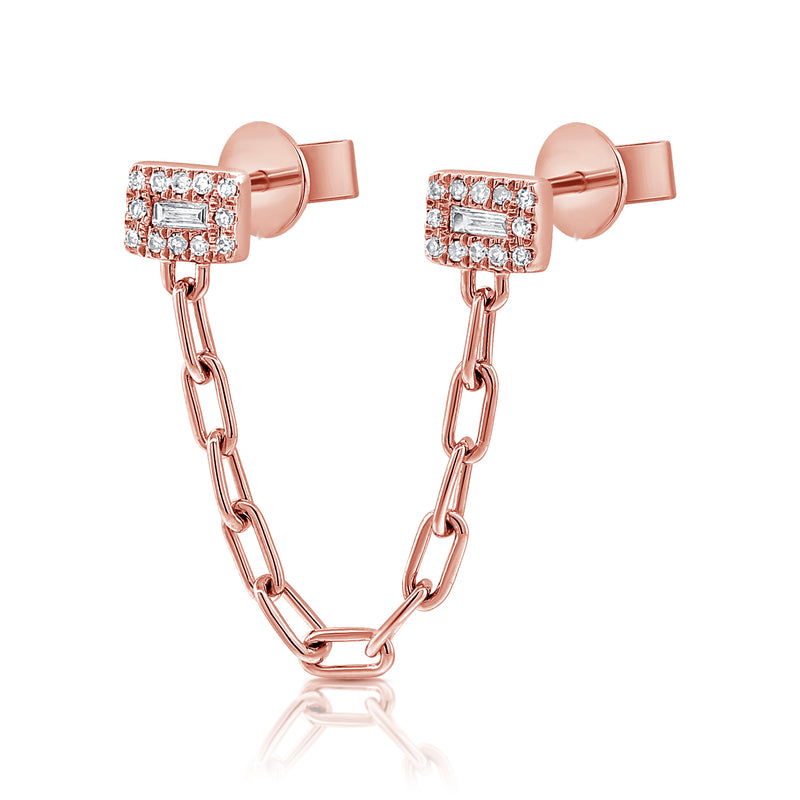 OKGs Collection Fashion Trends Stud w/ Chain
