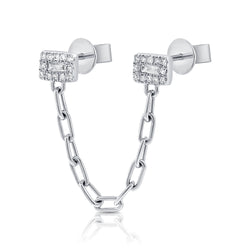 OKGs Collection Fashion Trends Stud w/ Chain