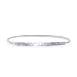 OKGs Collection Diamond Bangle Bracelet made in 14K Gold