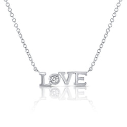 14K Hearts & Love Pendant