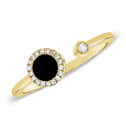 Diamond Open & Wrap Ring in 14K Gold