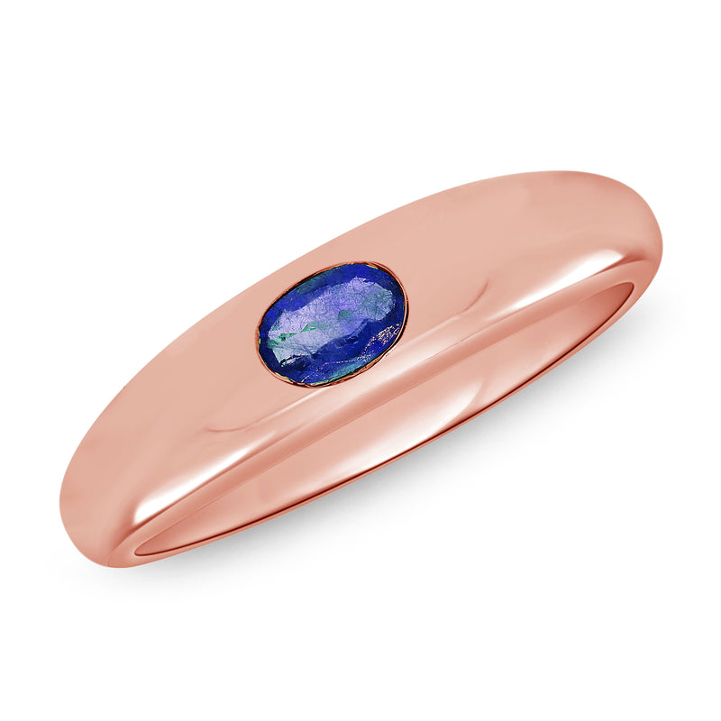 14K Gold Sapphire Ring