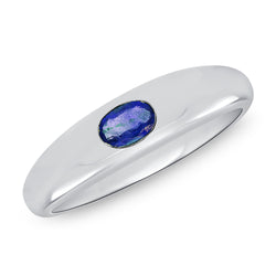 14K Gold Sapphire Ring