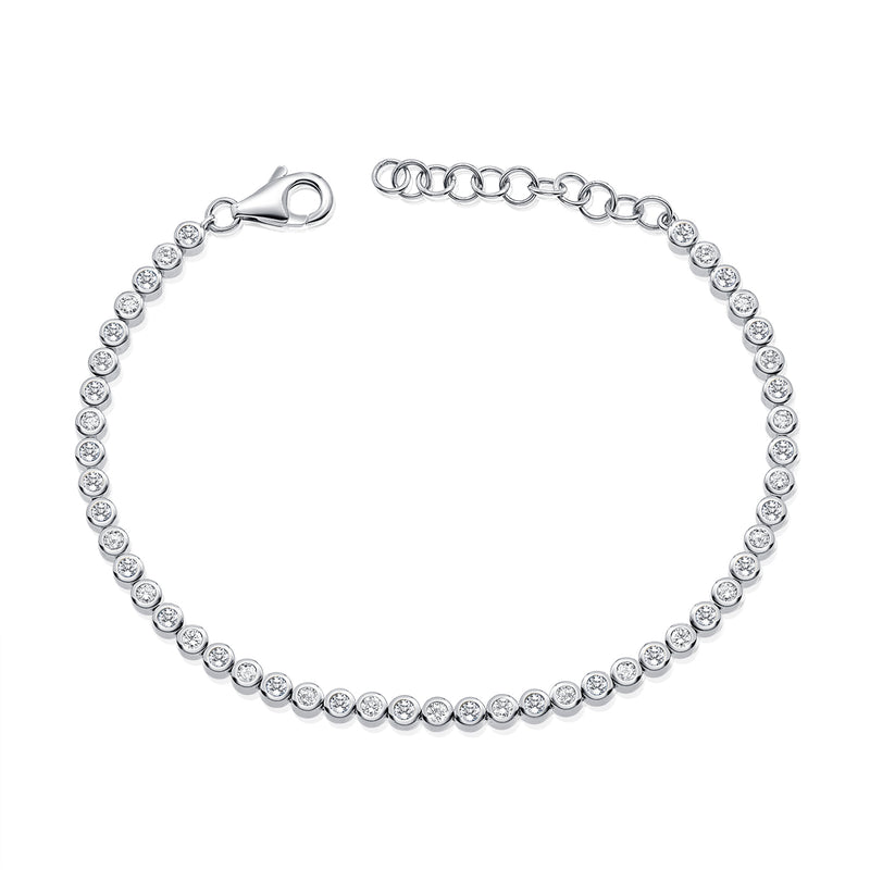 Timeless Elegance 1.29 Carat Diamond Tennis Bracelet