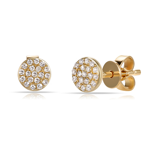 OKGs Collection 14K Geometric Diamond Stud