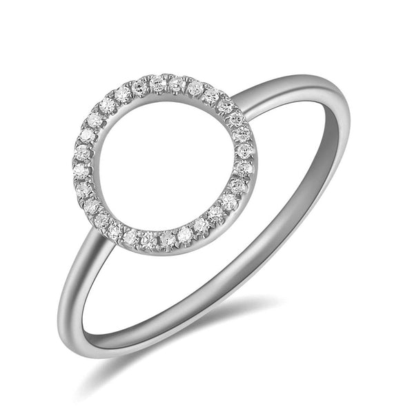 Classic Circular Diamond Ring