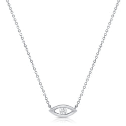 OKGs Collection 14K Evil Eye Necklace