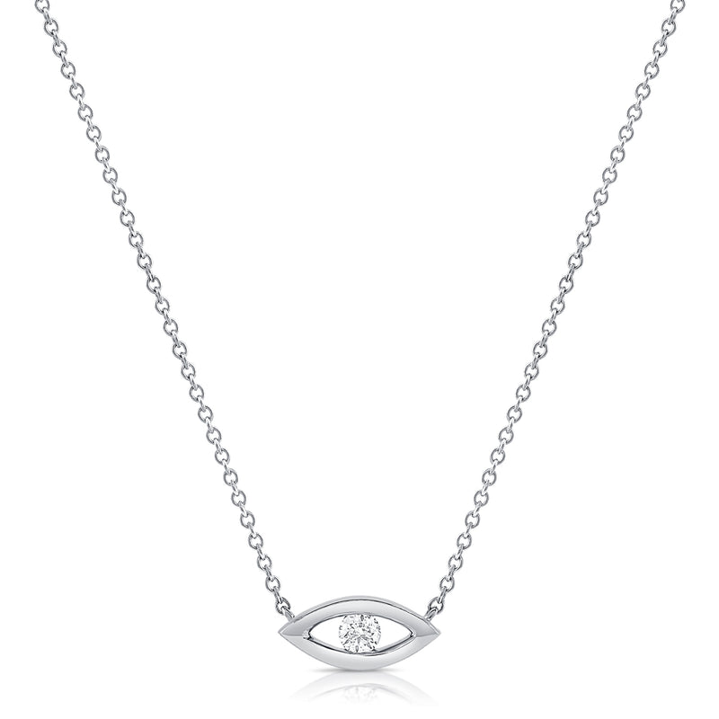 OKGs Collection 14K Evil Eye Necklace