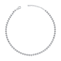 Timeless Necklace with 0.67 Carat Diamonds in Miracle Setting