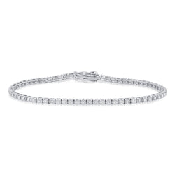 Timeless Elegance: 1.11 Carat Diamond Tennis Bracelet